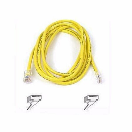 FASTTRACK CAT6 patch cable RJ45M/RJ45M 25ft yellow FA132284